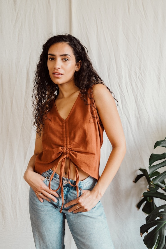 Raw cotton rust pull top