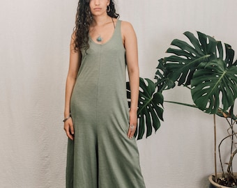 Bamboo Romper, Jumpsuit, all in one, dungarees