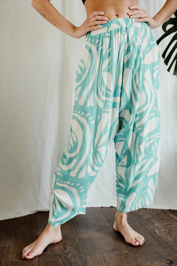 Summer Harem trousers, soft Rayon Harem trousers