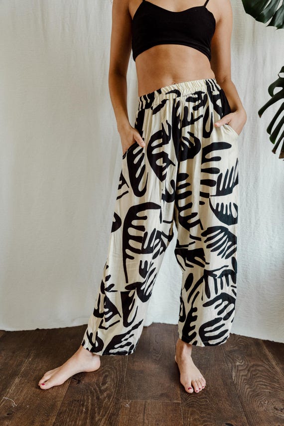 Summer Harem trousers, soft Rayon Harem trousers