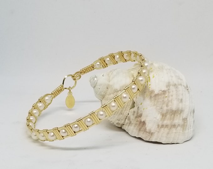 Serenity- 14kt Gold Filled and Fresh Water Pearl's