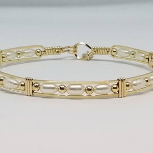 My Precious Pearl Bracelet, Gold Bracelet