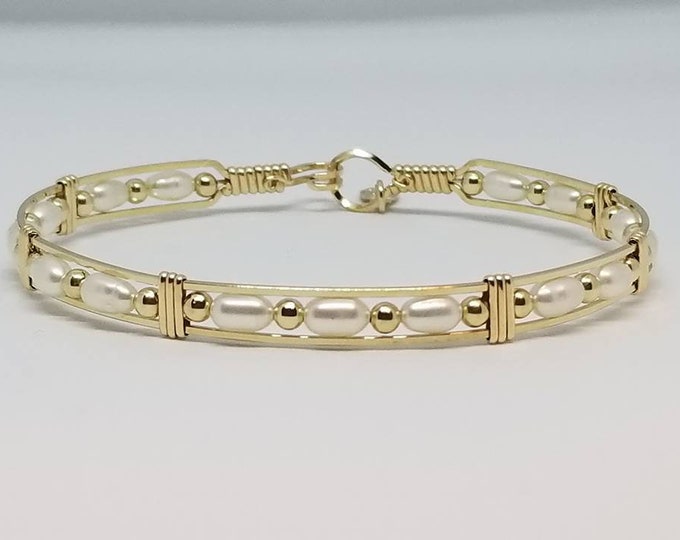 My Precious Pearl Bracelet, Gold Bracelet