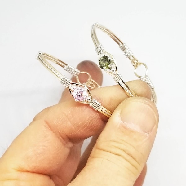 Oh' Baby- Baby Bracelet, birthstone bracelet, gold and silver bracelet