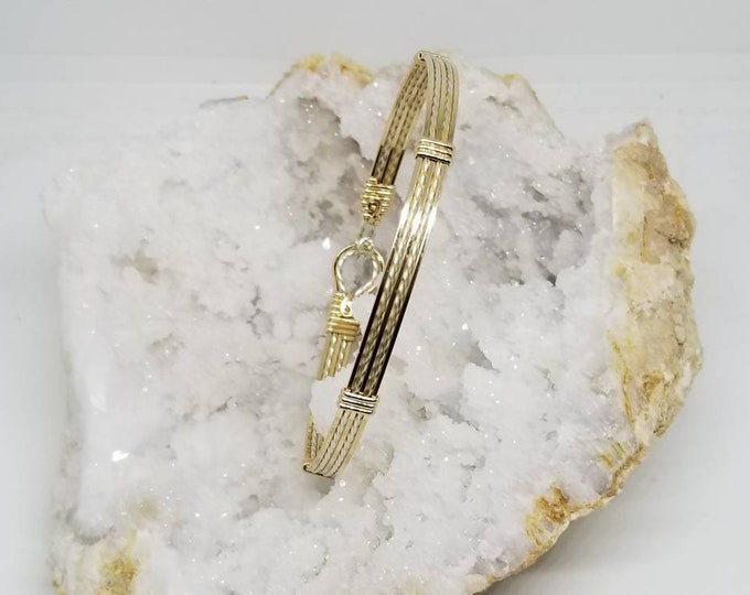 Disco Bangle- 14kt Gold Filled material.