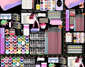 Professional Acrylic Nail Kit with UV Light and Drill (Beginner Set)