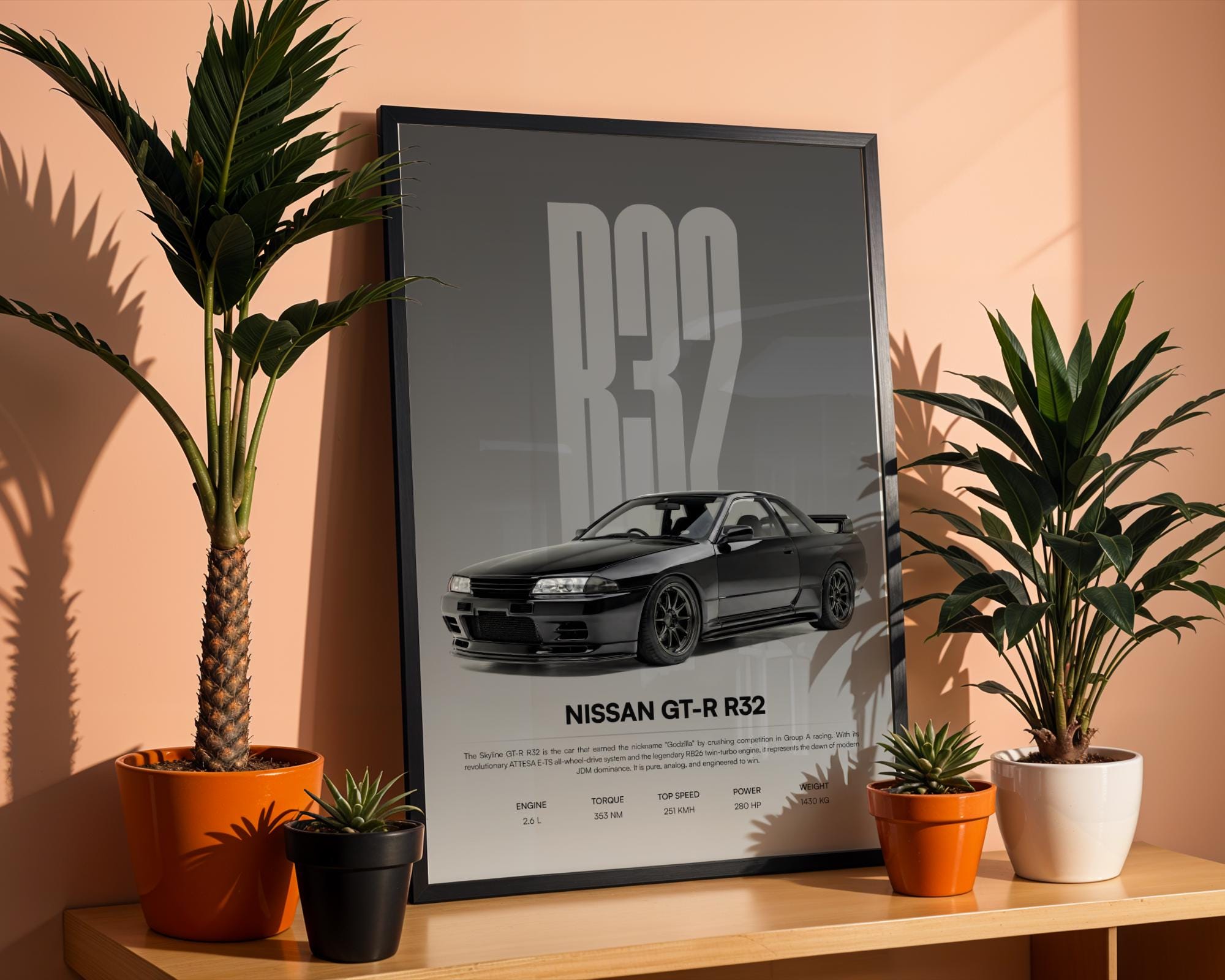 Nissan R32 GTR Wall Art, Skyline Poster, JDM Wall Decor - Etsy