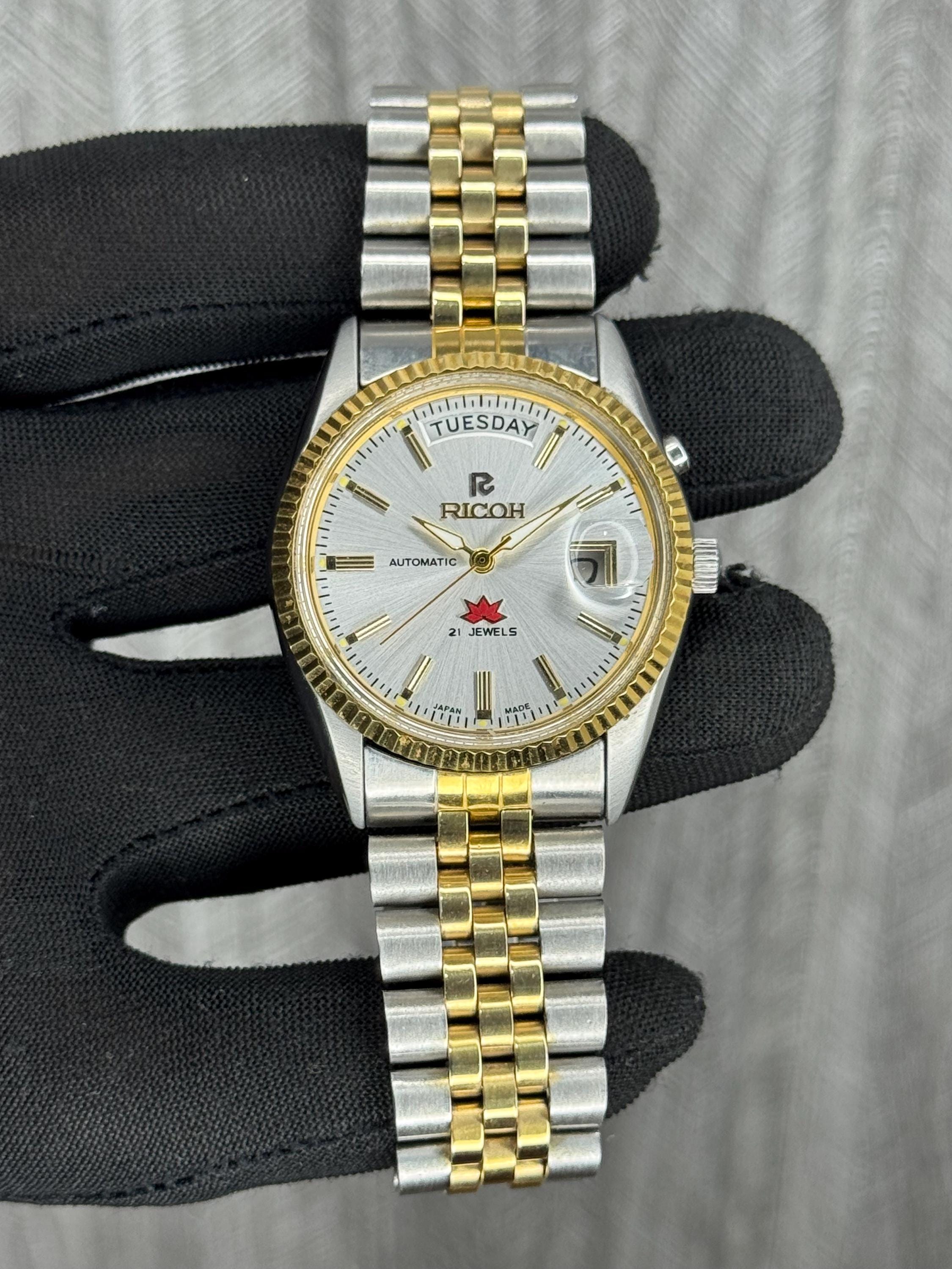 Gold ricoh watch - Etsy 日本