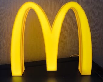 Lampe McDo decoration