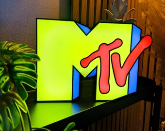Decoración de lámpara MTV