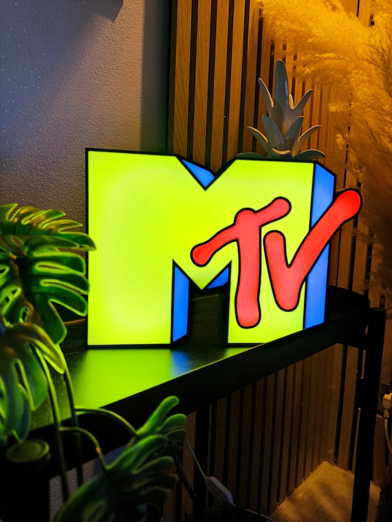 Lampe MTV decoration