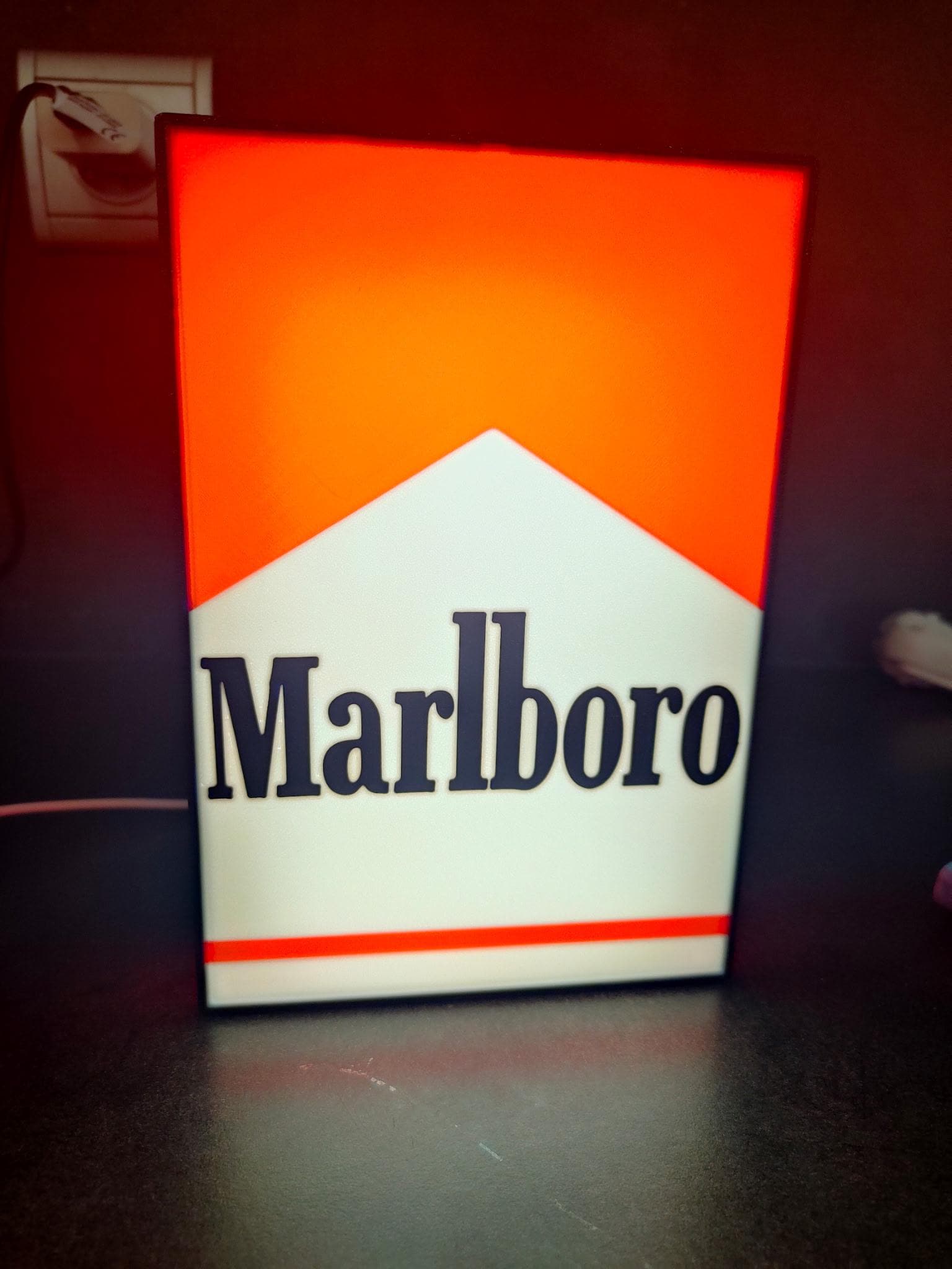 Lampe De Poche Publicitaire Marlboro 1993 - Vintage Marlboro Adventure Light