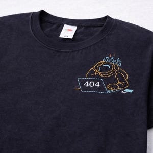 Maglietta error 404 astronauta stress lavoro - regalo per lui o per lei- gift- nerd-programmatore