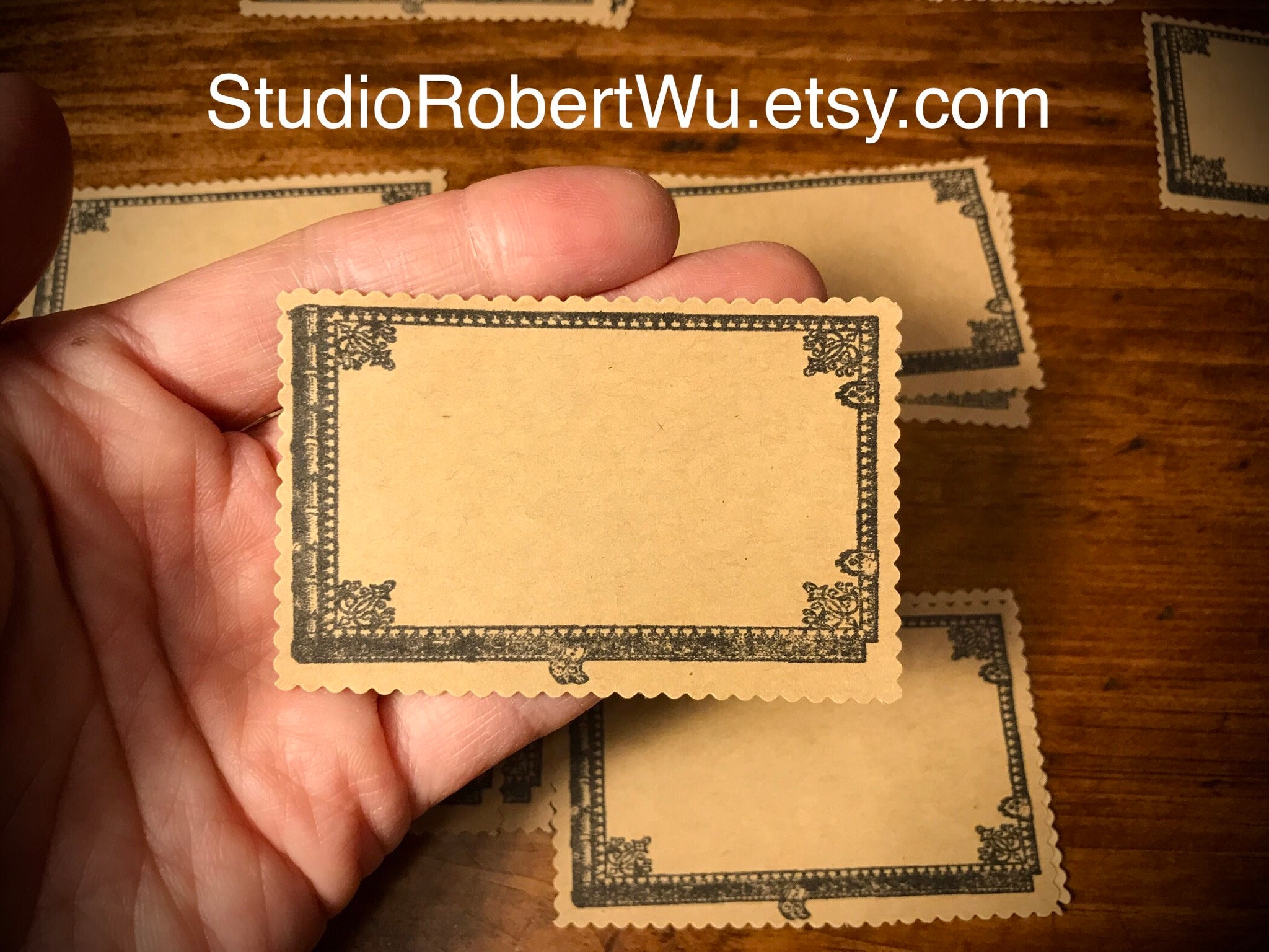 昔ながらのブックフレームラベルステッカー12枚 - Etsy 日本