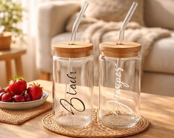 Personalisierte Trinkgläser/Tumbler. Ideal als Geschenk für Freunde, Kollegen, Freunde. Geschenkidee, Wunschname