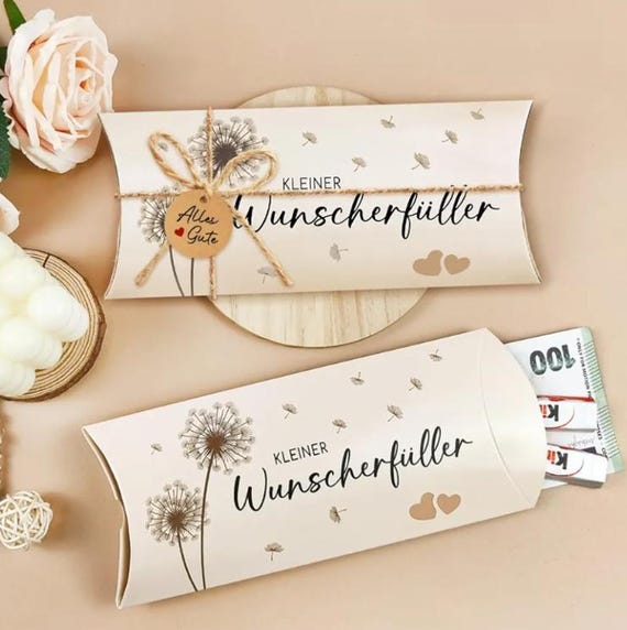 Geldgeschenk Verpackung – Kreative Geschenkidee für jeden Anlass. Für Freunde, Familie, Kollegen