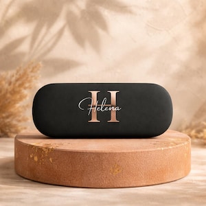 Estojos de óculos personalizados com capa rígida – a ideia de presente perfeita para aniversários, Natal, família, amigos, colegas e funcionários.