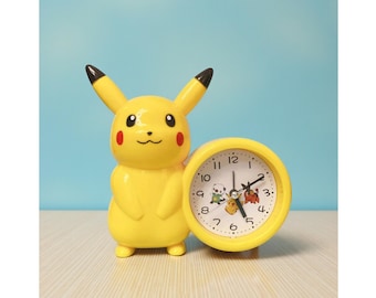 Sveglia a forma di cartone animato, orologio da tavolo con personaggio carino, orologio da comodino per bambini, regalo divertente per bambini