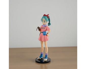 Statua di Bulma di Dragon Ball, action figure, modello Childhood Edition, regalo decorativo per la scrivania