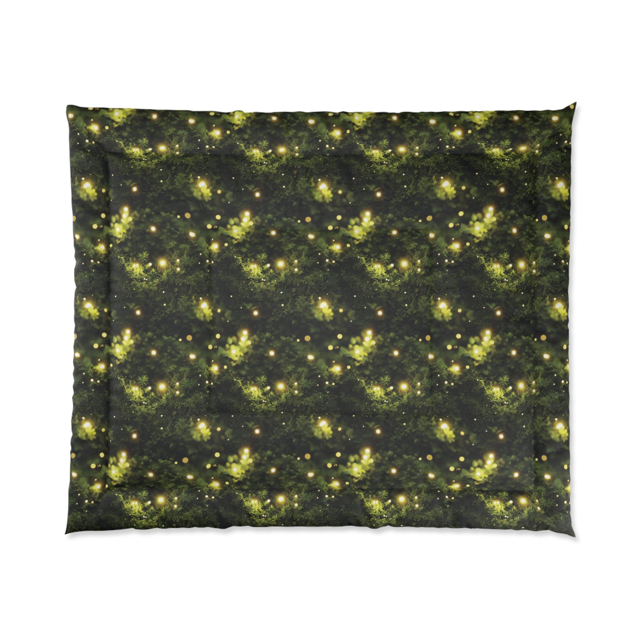 Moss and Lights Comforter, Moss Comforter, Cottagecore Comforter ...