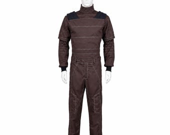 Din Djarin Mandalorian Flight Suit - 3-Piece Bounty Hunter Cosplay Costume