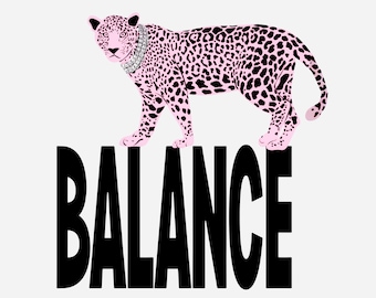 Pink Leopard PNG-bundel, glamoureus cheetah-ontwerp, kunst aan de muur kinderkamer (digitale download)