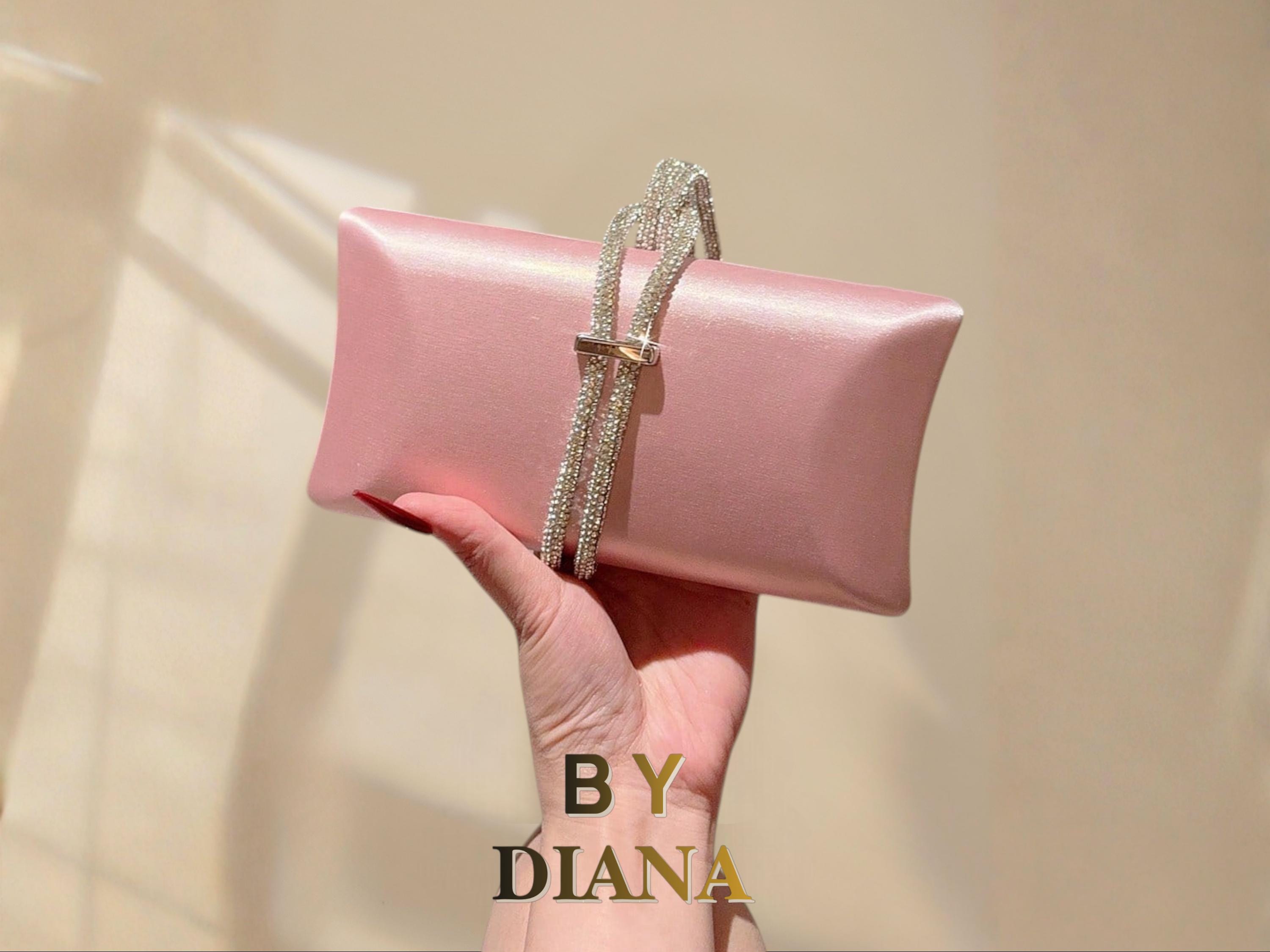 Elegante pochette in raso per donna Borse da sera con