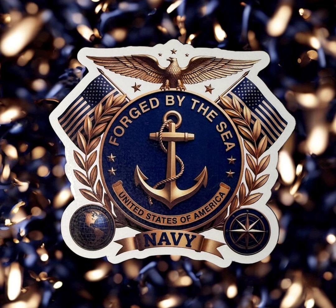 Se Ripper Navy Sticker Navy Stickers/military/forged by the Sea/style 2 - Etsy
