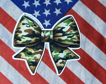 Pegatinas de lazo de camuflaje de Mi héroe/Milso/USMC/Ejército/Marina/Guardia Costera/Fuerza Aérea
