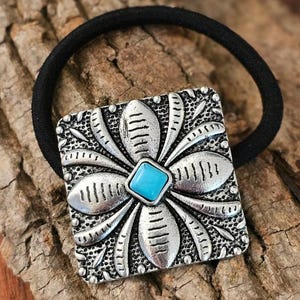 Concho Hair Ties - Etsy