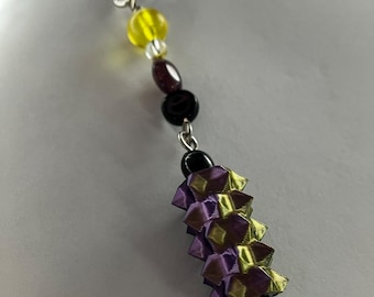 Spikey keychain/ phone charm