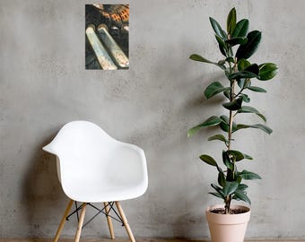 MNAC Museu Nacional d'Art de Catalunya Giclee Fine Art Print - Original Illustration Gouache and Pencils - Fashion Wall Decoration