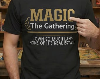 T-shirt Magic The Gathering Landowner – grappige MTG-gamerkleding