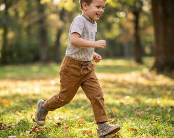 Naaipatroon babybroekje pdf | Soft-fit broek met elastische taille | Peuterpatroon 0–3 M tot 3T | Makkelijke kinderbroek voor beginners | Direct downloaden