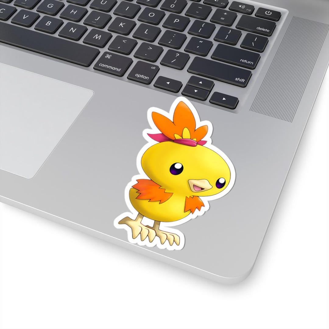 Torchic Cute Anime Sticker Kiss-cut Sticker | Waterproof Vinyl Decal - Etsy