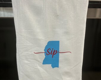 Sip Cotton Tea Towel