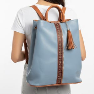 Mochila marroquí hecha a mano, bolso de diseño bereber