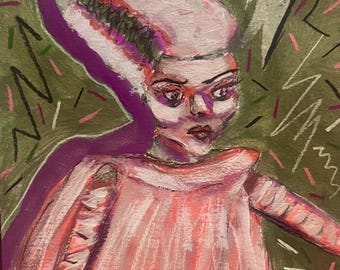 La novia de Frankenstein Pop Art