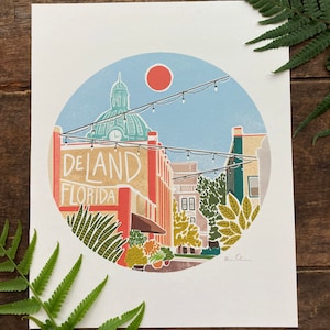 DeLand, Florida 8x10 Print