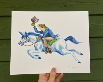 Water Chase 8x10 Print