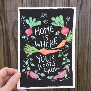 Roots 5x7 Print