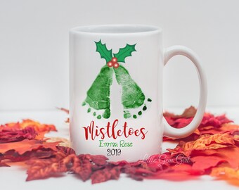 Handprint Coffee Mug Etsy