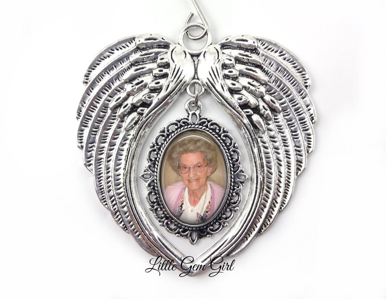 Custom Photo Memorial Christmas Tree Ornament Personalized Etsy UK