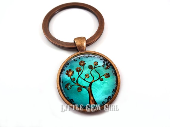 Round Copper Tree Pendant Round Copper Tree Pendant