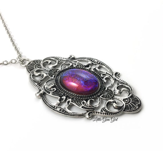 Dragons breath 2024 opal necklace