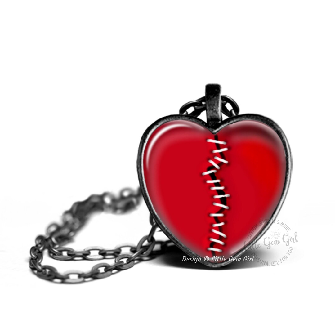 ★SENTIMENTS★ NO.413 RIBBON HOLE NECKLACE Stainless Steel Necklaces | Broken Heart | Bff Necklace