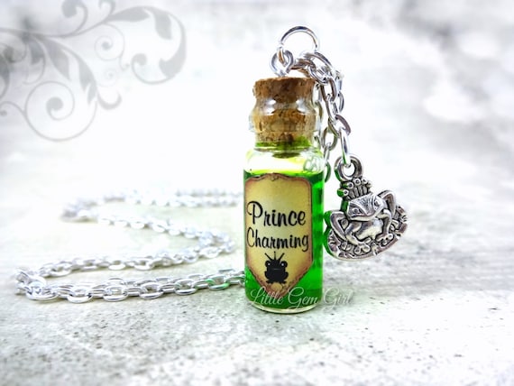 Love Potion Bottle Necklace Idea