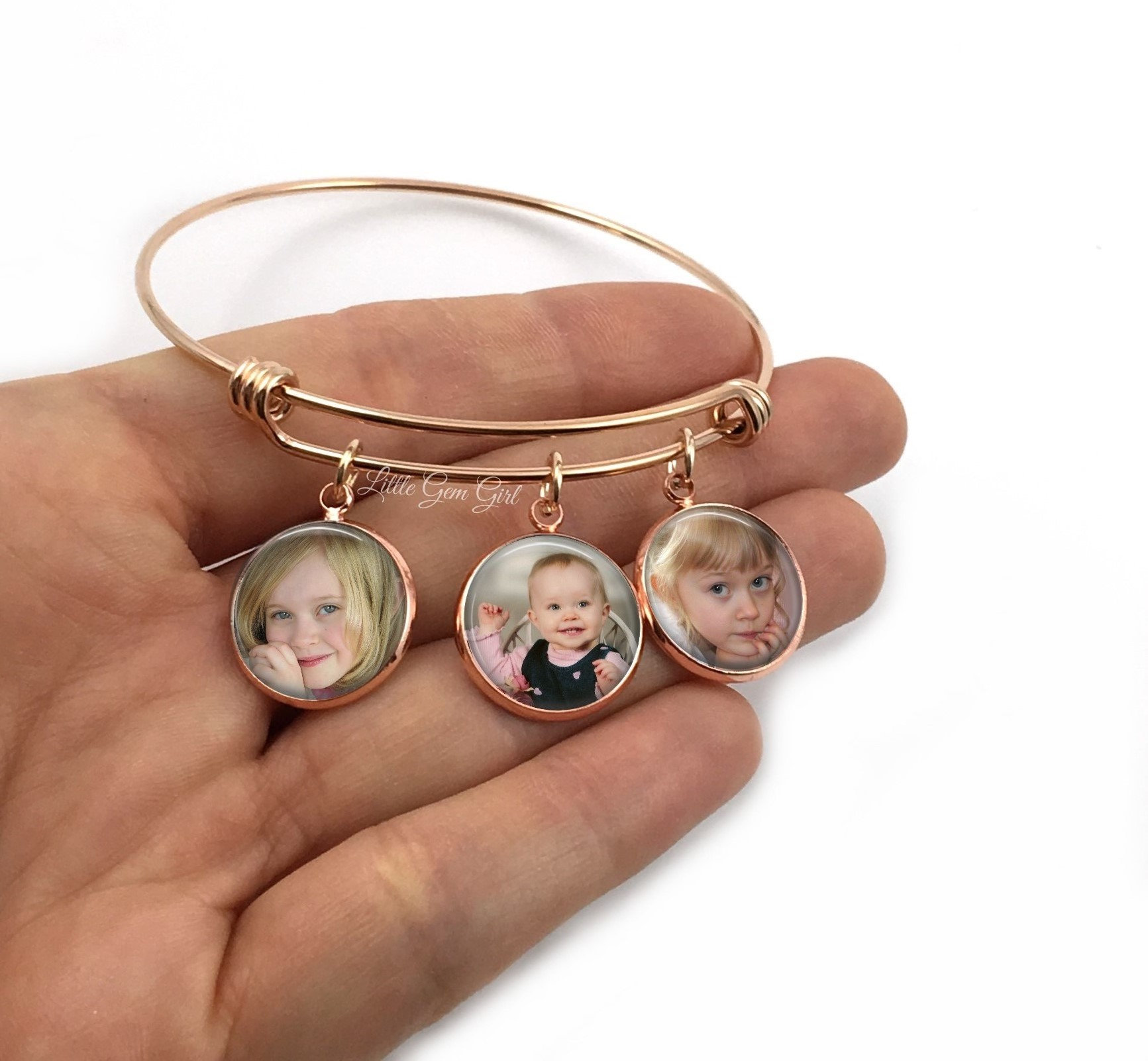  gors Personalized photo bracelets custom picture