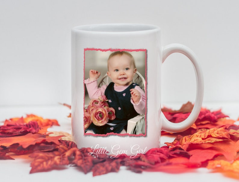 Mothers Day Mom Coffee Mug with Custom Photo and Mother Dictionary Definition Large 15 ounce White Ceramic Coffee Cup Mom Quote Gift image 4