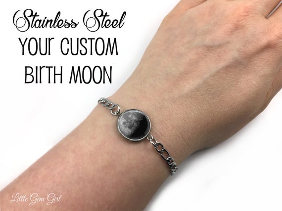 Bracelet with moon from birthday clearance